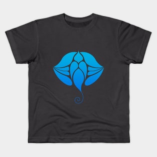 Blue Stingray Kids T-Shirt